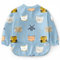 Nombear ® Wasserdichtes Ganzkörper Lätzchen für Baby mit Ärmeln für BLW, Beikost Baby Zubehör - Pflegeleichtes Lätzchen mit Ärmeln, Abwaschwares Ärmellätzchen, Babylatz mit Auffangschale