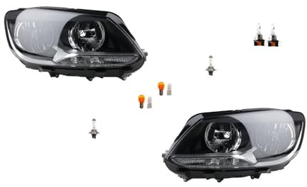 Johns, Scheinwerfersatz Hauptscheinwerfer passend für VW Touran 1T Set m. Leucht. Li Re