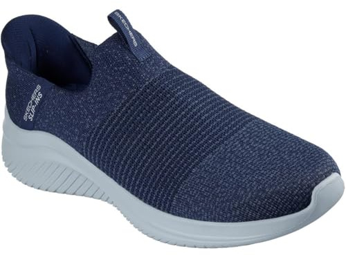 Skechers Herr handsfree Slip-ins Ultra Flex 3.0-Nezzo Sneaker, Marinblått Xsp, 10.5 UK Wide
