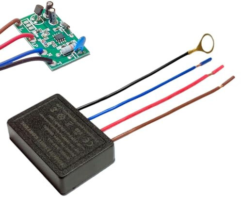 Touch-Sensor-Dimmer, Touch-Lampen-Ersatzsensor | Lichtdimmer 3-Wege-Touch-Lampensensor - Multifunktionales Reparatur-Ersatzsensor-stufenloses Steuermodul für Glühbirnen