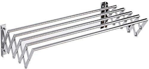 Porte-Serviettes de Bain Support Mural Porte-Serviettes télescopique Extensible Convient pour Salle de Bain Toilette Balcon / 60 cm