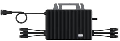 TSUN 2000W Wechselrichter WiFi Mikrowechselrichter 4X MPPT Tracker für Balkonkraftwerk, TSOL-MS2000