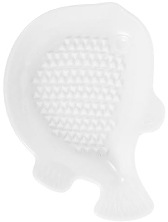 MOKKHNB Rallador de Cerámica para Jengibre y Ajo, Molinillo Manual de Alimentos para Bebés, Placa de Molienda Versátil y Resistente, Utensilio Esencial para Preparación de Comidas Hogar