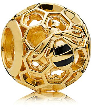 PANDOCCI 2018 Nouveau Printemps Honeybee Shine Perle 925 Argent DIY Convient pour Original Pandora Bracelets Charme Bijoux De Mode