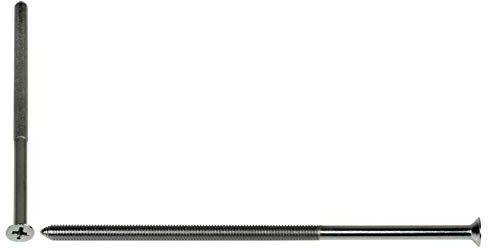 BKS Stulpschrauben Befestigungsschrauben mit Führungsspitze für Profilzylinder  extra lange 120mm Ausführung  (5 Stück)
