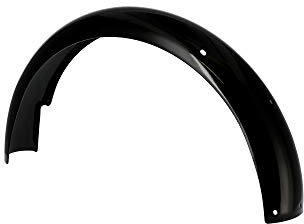 MZA Kotflügel hinten, grundiert + schwarz PPB - Simson S50, S51, S70