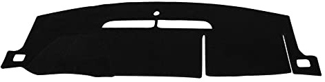 Apeixoto Dashboard Cover Compatible with 2007-2014 Tahoe Avalanche Suburban GMC Yukon Denali 07-13 Sierra SLT Silverado LTZ Dash Cover Mat Black Premium Carpet Without Dash Speaker