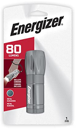 Energizer, Lampe de poche compacte 80 lm, blanc/rouge