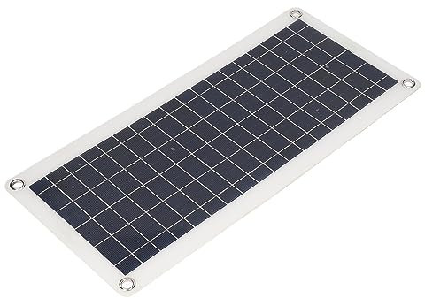 NDNCZDHC Solar Battery Charger, 20W Solar Charger Solar Panel Portable Solar Panel Solar Panel Kit Solar Panels Car Battery Charger for Car/RV