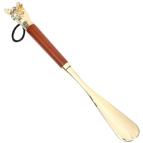 HEMOTON Cuerno De Zapato Calzador Hombre Árboles De Zapatos Zapato De Ayuda Cedro Zapatos Árboles Super Largo Zapato Camilla Zapato Elevador Aleación De Zinc Hombre De Madera