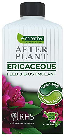 1L After Plant Ericaceous Feed & Biostimulant - Liquid Feed - Specialized Liquid Nutrient Boost for Evergreens - Promotes Health and Growth