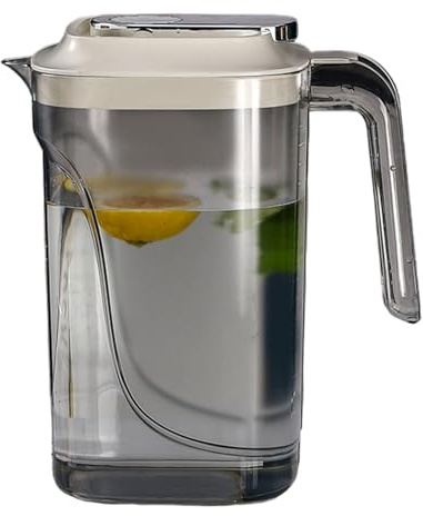 Fridge Water Container - Refrigerador Water Dispenser, Fridge Water Bottle | 2200 ml Large Capacity Fridge Water Bottle, Refrigerator Hydration Dispenser, Fridge Door Water Dispenser for Hydration