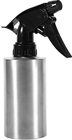 Jwthee Wassersprühflasche für Pflanzen, Edelstahl-Pflanzensprühflasche, Gießkanne für den Innenbereich, handgehaltene Drucksprühflaschen, Metallgießkanne, kleine Gießkannen für (250 ml)