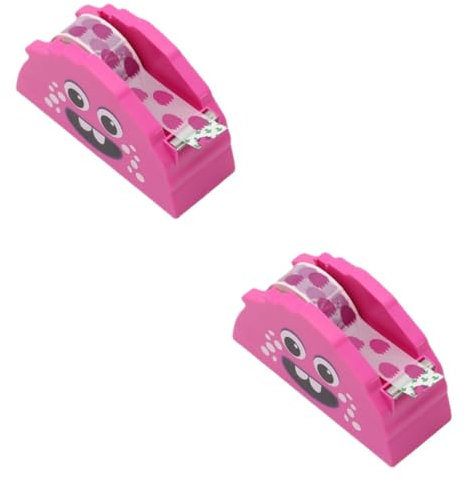 ARTIBETTER 2 Stück Klebebandschneider Cartoon Klebebandabroller Klebebandhalter Für Schreibtisch Klebebandabroller Für Büro Kleiner Klebebandhalter Desktop Klebebandabroller Mini