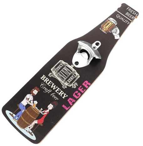 FONDOTIN Wandmontage Flaschenöffner Bierflaschenöffner Wandhalterung Flaschenöffner Küchen Für Bier Und