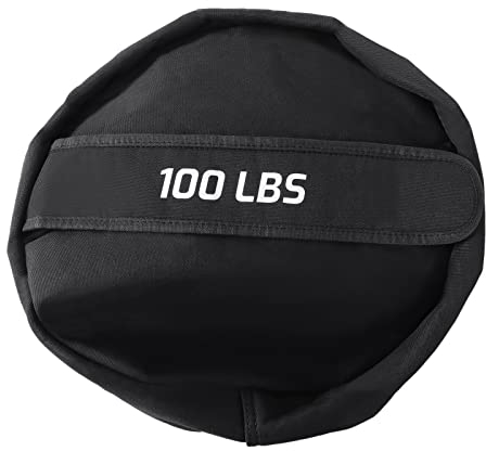 PUDLOR Sandbag Fitness, 30-45kg Capacity Sandbag Gewichtssack Strength Training Power Bag Polyester Fitness Workout Sandbag Waterproof für multifunktionales Fitnesstraining