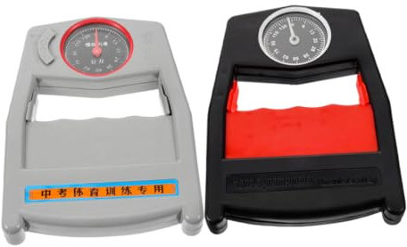 CORHAD Präzises Zeigerdesign Handdynamometer Für Den Sport Unterarmstärker Handgriff Griffgerät Griffstärketester Tragbares Griffstärkemessgerät