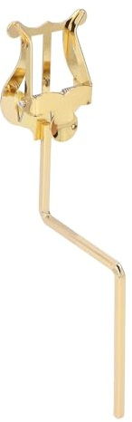 Alt Saxophon Noten Ständer Tragbarer Gold Legierung Sax Lyre Musikbuch Clip Klemme auf Halter Musik Praxis Flip Ordner Für Musikproben Und Auftritte