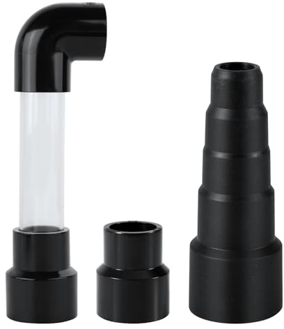 3pcs Wet Vac Attachment for AC Drain Line, Universal AC Drain Line Cleaner Tool Vacuum Hose to PVC Pipe DN25 1 Adapter AC Drain Line Cleaner Adapter for Unclog and Evacuate AC Drain Lines