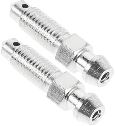 OUNONA 2stücke Motorrad-entlüftungsschraube Bremsentlüftungsventil Ölablasschraube Entlüftungsventil Für Bremsflüssigkeit -entlüftungsventil Werkzeug Für Hydraulikentlüftung