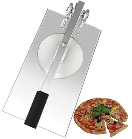 Household Pizza Tortilla Press, Multifunction Pizza Tortilla Dough Presses Pastry Dough Maker with Extension Rod, Pressure Plate Diameter 20-24cm, Smooth Surface and Easy