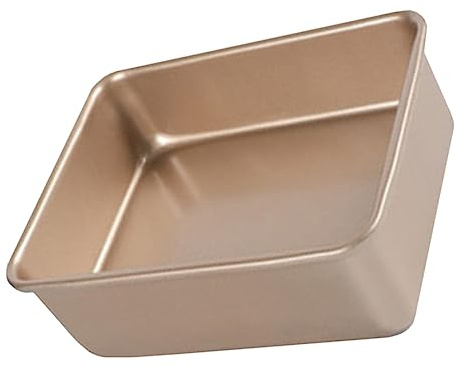 LOORGVEL Teglia Pulire Torta e Acciaio Quadrata in Inossidabile da per Oro Antiaderente Facile Forno e Barbecue