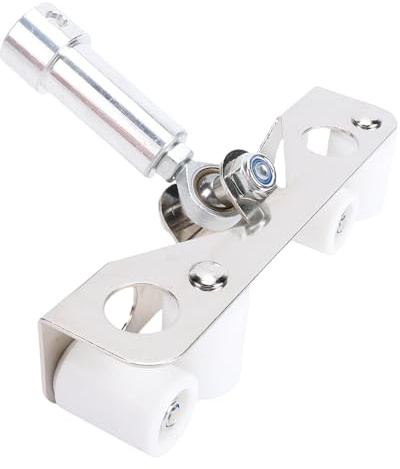 GOWENIC Trockenbau-Eckenroller, PTFE-Edelstahl-Trockenbau-Eckroller, Taping-Roller-Werkzeug mit 1/2-Gewindeadapter für Eckwulst