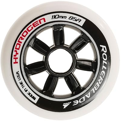 Rollerblade Unisex – Erwachsene Hydrogen 110/85A Räder, Black, UNIC