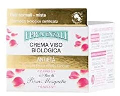 I Provenzali | Crema Viso Antietà Biologica Rosa Mosqueta, 50 ml