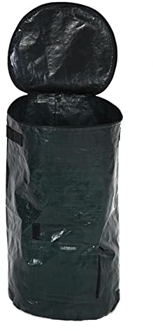 Bolsa de abono de PE, bolsa de abono orgánico Bolsa de desechos orgánicos 2 tamaños Desechos orgánicos Cocina Jardín Bolsa de abono para jardín Bolsa de abono plegable Bolsa de abono(45 x 80cm)