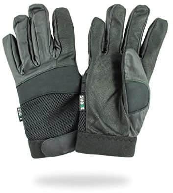 SHOKE - Guantes anticortes policiales Nivel 5 - Guantes de Trabajo policial de Patrulla - Refuerzo de Neopreno en Nudillos - Resistencia al Corte por Cuchilla y abrasión S