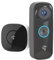 TOUCAN Wireless Video Doorbell Pro with Chime – 2K Quad-HD Home Security Camera with AI Human Motion Detection, 2-Way Audio, Rechargeable Battery & Free Cloud Storage, No Subscription Required