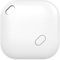 CHZHVAN Key Finder, Wallet Tracker Works with Apple Find My (iOS only), Replaceable Battery, Water-Resistant, Bluetooth Item Finder for Bags, Luggage, Pets & Backpack, 1 Pack White