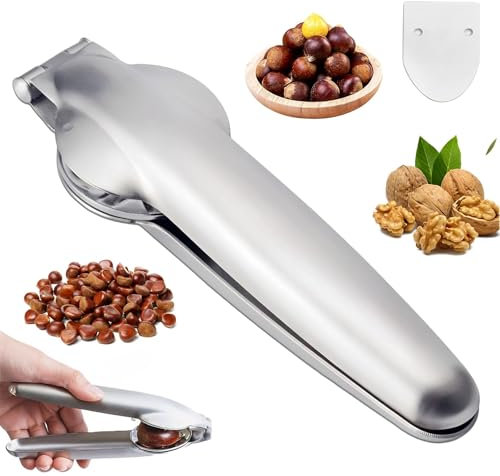 Kastanien Schneider Edelstahl, Maroni Schneider, Maronenschneider, Maronischneider, Kastanienschneider, Nussknacker Walnüsse, Für Walnüsse, Kastanien, Nüsse