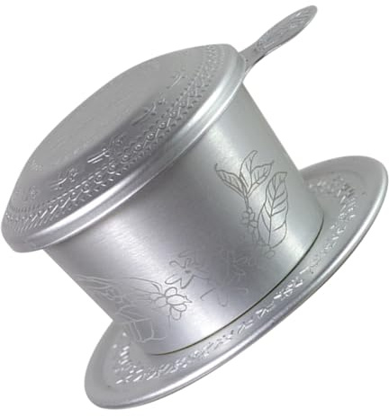 Angoily Filtre à Café Aluminium Pour Cafetière à Goutte à Goutte Portable Et Facile à Nettoyer