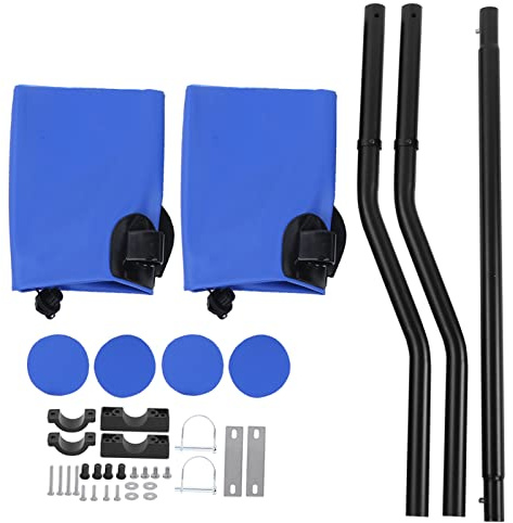 Respicefinem Stabilizzatore Gonfiabile per Kayak Kit Stabilizzatore per Canoa in PVC Accessorio Galleggiante per Barca di Bilanciamento per Una Maggiore Stabilità Design Leggero e (Blu)