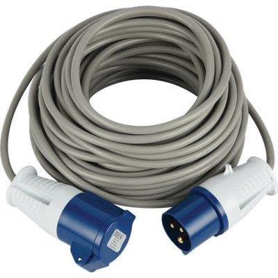 1 PZ PROLUNGA INDUSTRIALE BLU ELECTRALINE 2P+T 16A IP44 N?XMMQ 3X1.5 MT 20