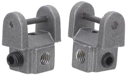 GALPADA 2 Morsetti Metallici per Lame di Seghetto Alternativo a Traforo, Porta Lama a Spirale Morsetto di Tensione, Accessori per Seghetti Alternativi per Lavorazioni di Precisione
