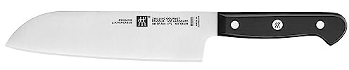 Zwilling 36117-181-0 Gourmet Couteau Santoku Acier Inoxydable Noir 18 cm