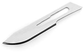 REMOS Skalpellklinge Nr. 10-100 Stück für Halter Nr. 3