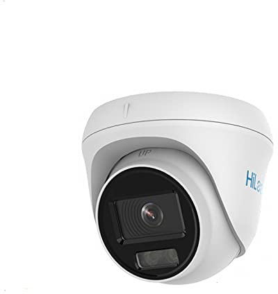 2MP HILOOK IP POE COLORVU DOME CAMERA IPC-T229H 2.8MM IR 30M WHITE HD