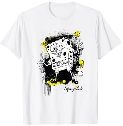 SpongeBob SquarePants Ink Splatter Camiseta