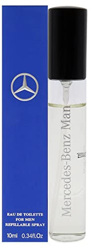 Mercedes-Benz Man - Eau de Toilette pour Homme - Parfum Boisé Fruité avec Notes de Cèdre et Mousse de Chêne - 10 ml