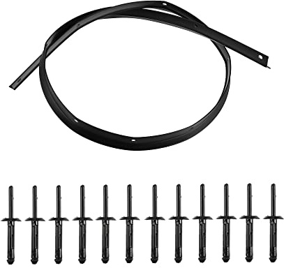A ABSOPRO Motorhaubendichtung Mit Nieten Für Dodg Challenger 08-23 1pc