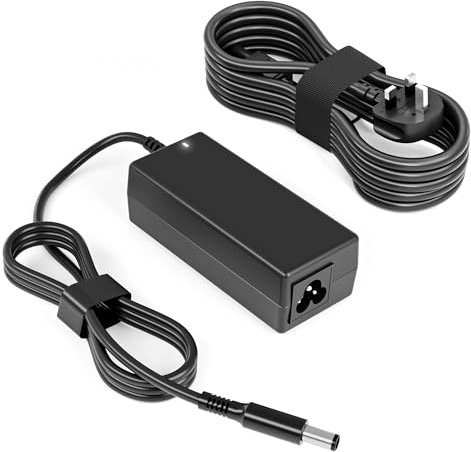 FUDCOCWN Laptop Charger Compatible with Dell inspiron 11 13 14 15 17 3000 5000 7000 Series laptops Round Connects Chargers（ 4.5mm*3.0mm）