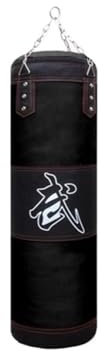 DUANSIYU Boxsack Stehend Fitness Boxsack Sandsack Home Fitness Haken hängend Kickboxen Training Schlagen Karate Boxen Muay Thai Boxsack Boxsack Erwachsene(Black 80cm)