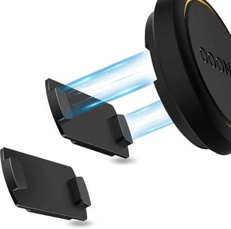 SUPMEGA Magnetische Autohalterung für OOONO CO-Driver NO2, 2er Pack | Robuste Metallkonstruktion, Sicherer Halt im Fahrzeug, Kompaktes und dezentes Design, Schnelle Befestigung