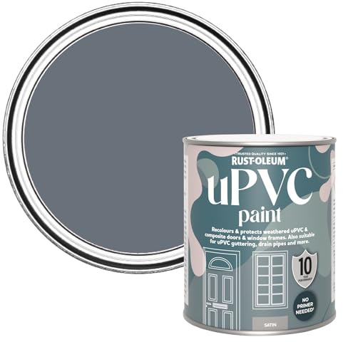 Rust-Oleum uPVC Door and Window Paint in Satin Finish - Seascape 750ml