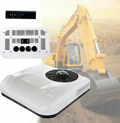 12V RV Air Conditioner - Rooftop DC Cooling Unit for Truck, Trailer, Boat, Motorhome, Camper, Caravan