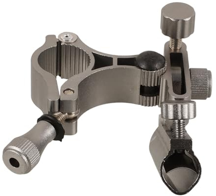 ULTECHNOVO Aluminum Alloy Fishing Rod Holder Bait Plate Stand for Fishing Chair Quick Release Clamp 25mm Tube Diameter Outdoor Angling Gear and Camping